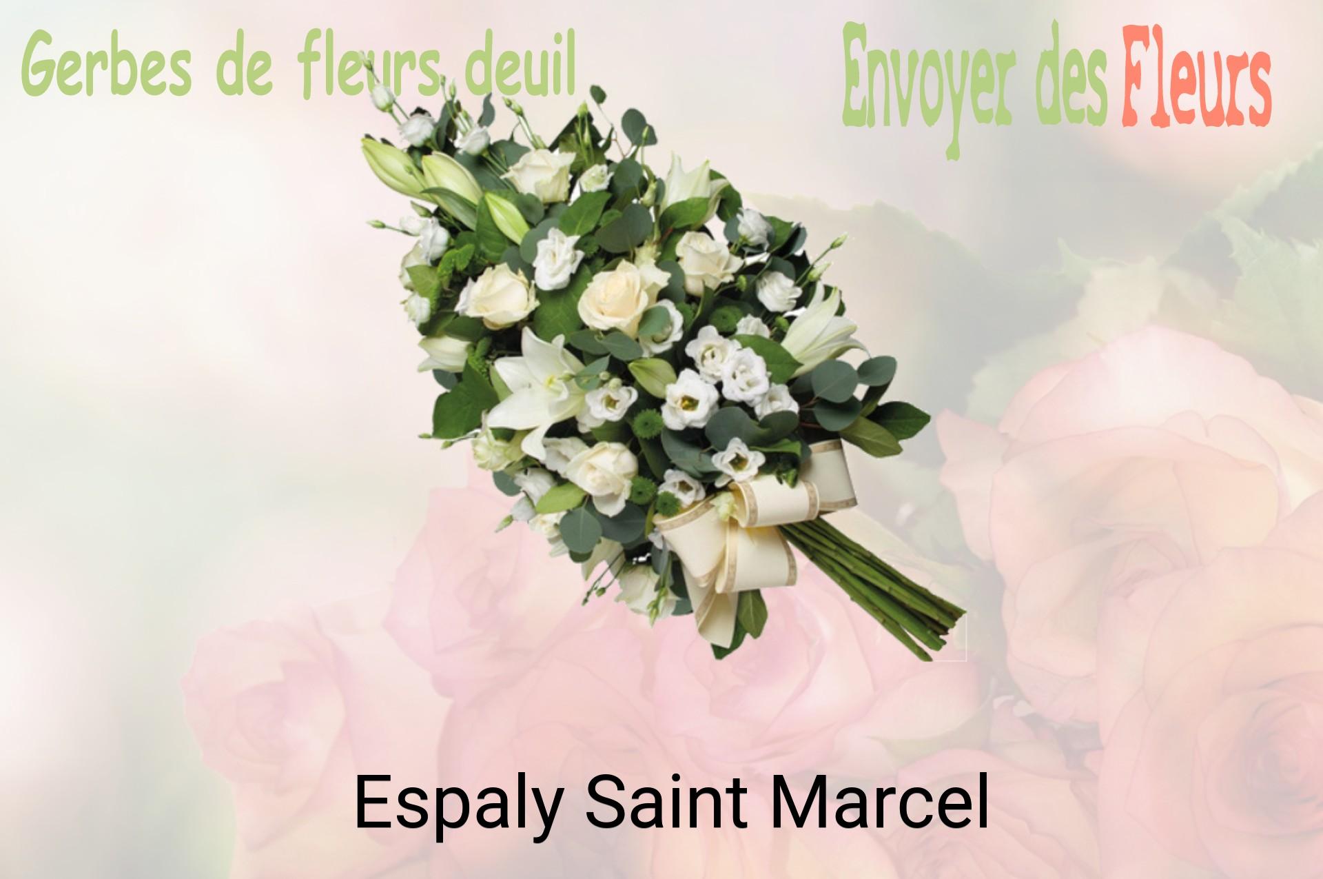 Gerbe de fleurs de deuil livrée à Espaly-Saint-Marcel